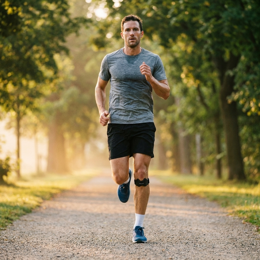 Runner wearing MOVNT